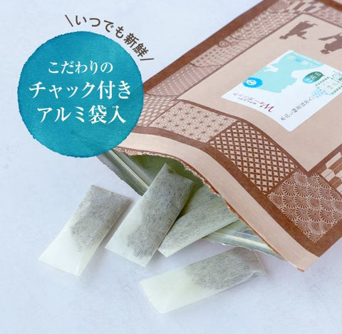 日本【熊本縣】健成園八重撫子有機冷泡綠茶(含抹茶)50小包/袋