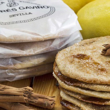 西班牙 Fabrica De Tortas【細膩鬆脆】檸檬肉桂手工甜烤餅