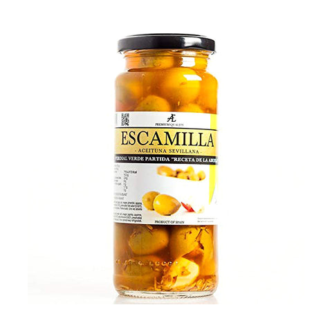 Spanish Escamilla [Heritage Pickled] Verdayal Green Olives 340g