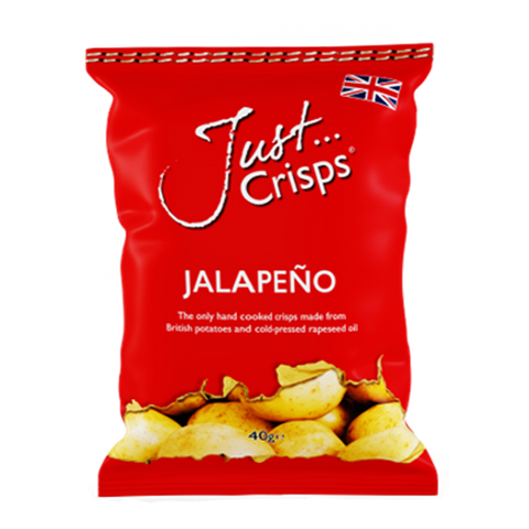 英國 Just Crisps【墨西哥辣椒味】冷壓芥花籽油薯片