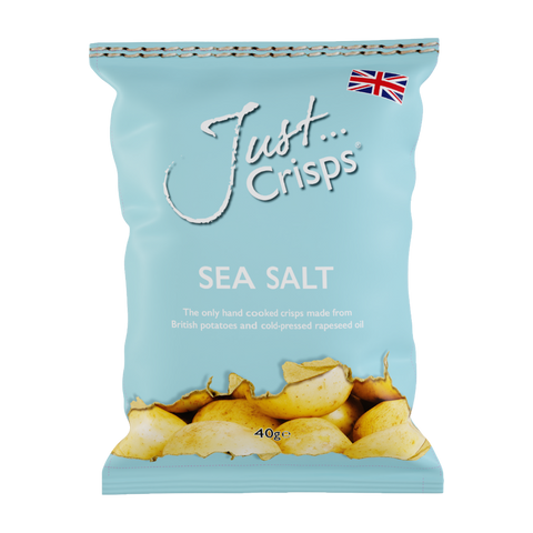 英國 Just Crisps【海鹽味】冷壓芥花籽油薯片