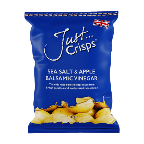 英國 Just Crisps【經典醋味】冷壓芥花籽油薯片