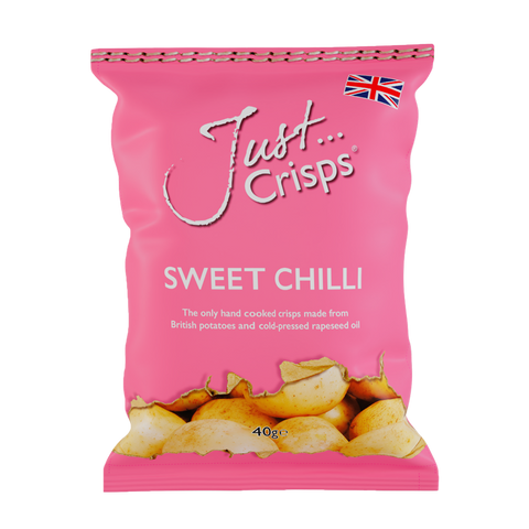 英國 Just Crisps【甜辣味】冷壓芥花籽油薯片