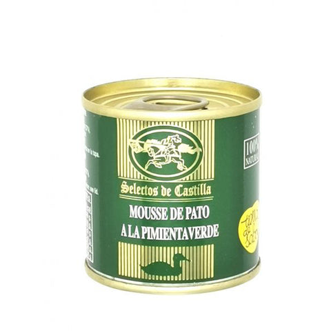 Spanish Selectos De Castilla [Green Pepper Flavor] Duck Liver Mousse with Green Pepper 95g