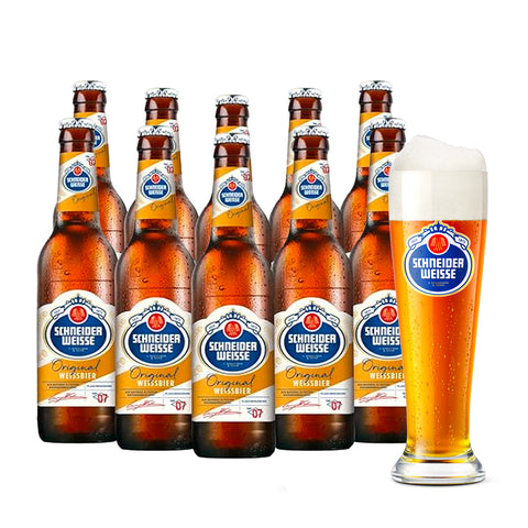 Germany Schneider Weisse [10 Bottles] Rainbow Craft Beer Tap 7 Mein Original -500ml