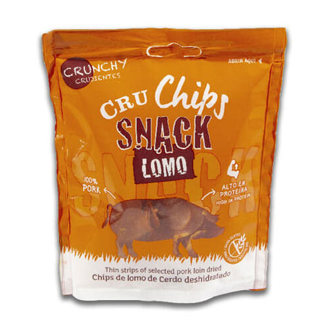 Spanish CRU Chips Pork Loin [Dehydrated Meat Snacks] Pork Loin Crisps