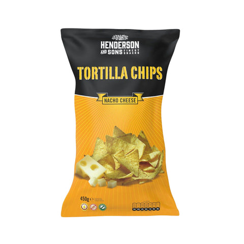 Germany's Henderson &amp; Sons Tortilla Chips【Cheese Flavor】Mexican Corn Chips