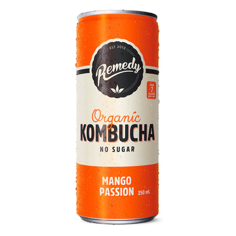 Australian Remedy [natural sugar-free carbonated drink] Kombucha 250ml x 24 cans